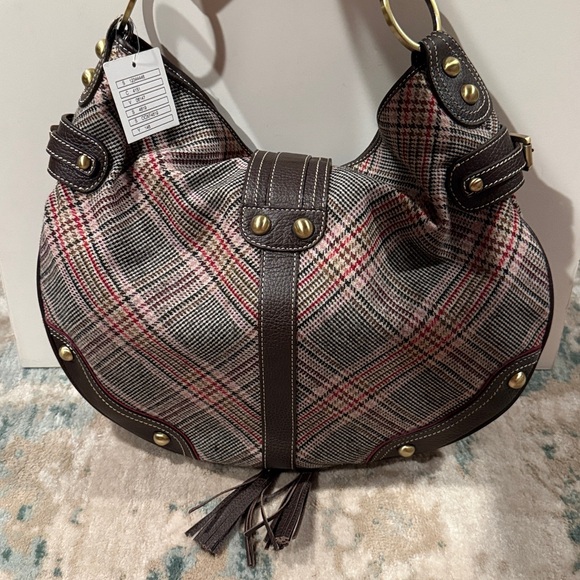 Anthropologie Rafe Plaid Bag - NWT - Picture 4 of 8